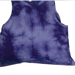 Lululemon Athletica Purple Tie-Dye Muscle Tee